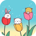 flowery friendstheme android application logo